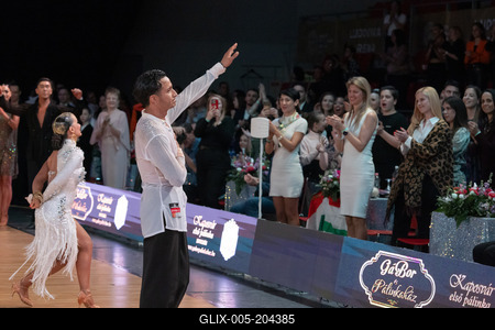 Professional Latin World Championships in Budapest-stock-foto