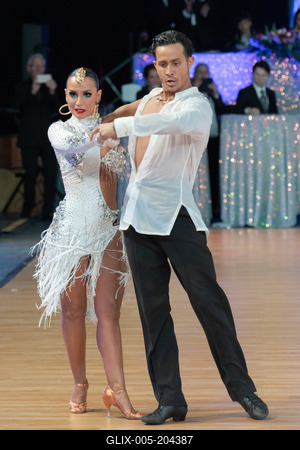 Professional Latin World Championships in Budapest-stock-foto