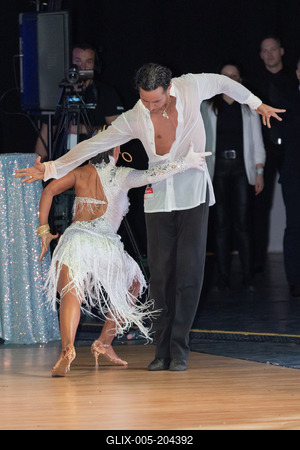 Professional Latin World Championships in Budapest-stock-foto