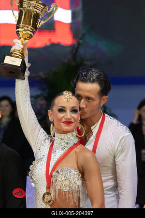 Professional Latin World Championships in Budapest-stock-foto