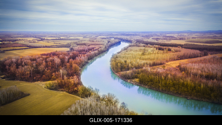 Kraszna folyó-stock-foto