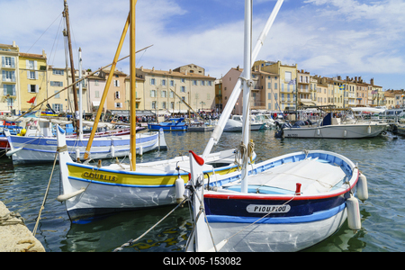 Saint Tropez, Var, Cote d'Azur, Provence, French Riviera, France, Mediterranean, Europe-stock-foto