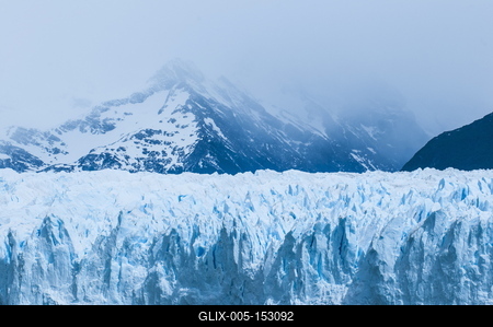 Perito Moreno Glacier, Los Glaciares National Park, UNESCO World Heritage Site, Patagonia, Argentina, South America-stock-foto