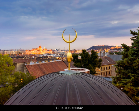 tomb of Gul baba-stock-foto