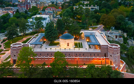 tomb of Gul baba-stock-foto