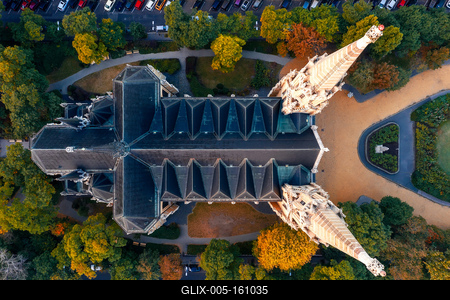 Árpád-házi Szent Erzsébet-plébániatemplom, Budapest, Hungary-stock-foto