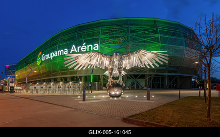 Groupama Arena in Budapeat, Hungary-stock-foto