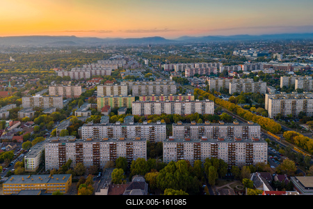 A residentials in Budapest XIX. district.-stock-foto