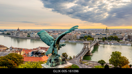 Budapest cityscape.-stock-foto