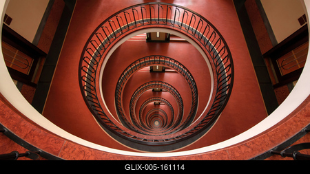 Spiral staircase-stock-foto