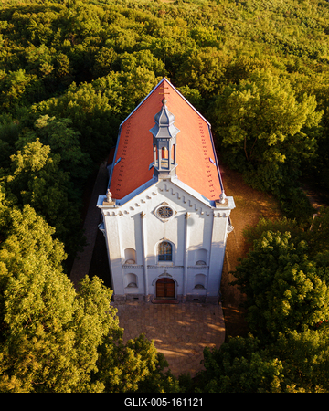 Chapel of the Blessed Virgin in Pannonhalma, Hungary.-stock-foto