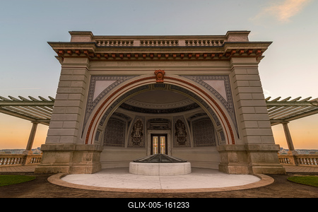 Hall of Varkert bazar in Budapest.-stock-foto