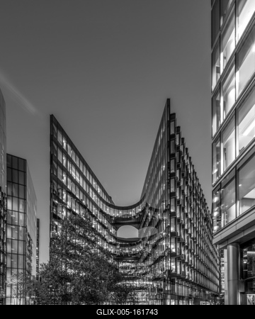 England, London, Southwark, More London Piazza, 7 More London Building-stock-foto