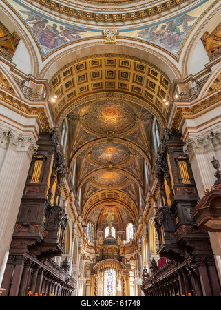 11.07.2019. London, UK, St Paul Cathedral.-stock-foto