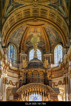 11.07.2019. London, UK, St Paul Cathedral.-stock-foto
