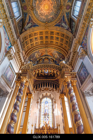 11.07.2019. London, UK, St Paul Cathedral.-stock-foto