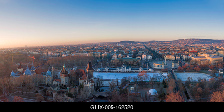 Europe Hungary Budapest. Panorama-stock-foto