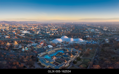Europe Hungary Budapest Szechenyi thermal Bath-stock-foto