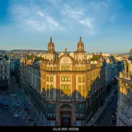 Europe Hungary Budapest Parisian Passage-stock-foto