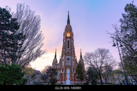 Europe hungary Budapest St Laszlo church.-stock-foto