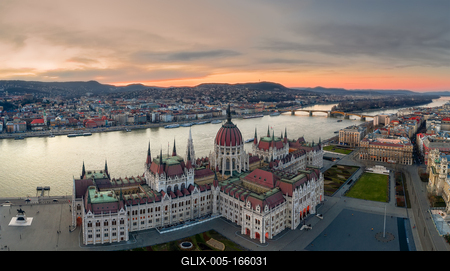 Europe Hungary Budapest Hungarian parliament building-stock-foto