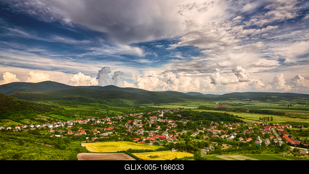 Europe Hungary Boldogkovaralja town-stock-foto