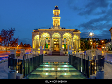 Europe Hungary Budapest Ybl Buda creative house-stock-foto