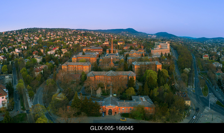 Europe Hungary Budapest Saint Janos hospital-stock-foto