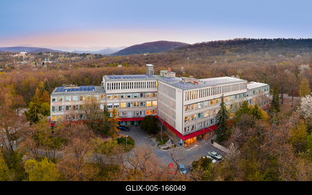 Europe Hungary Budapest Korányi Institute of Pulmonology-stock-foto