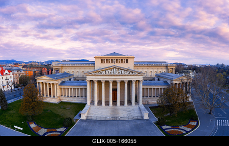 Europe Hungary Budapest Museum of fine arts-stock-foto