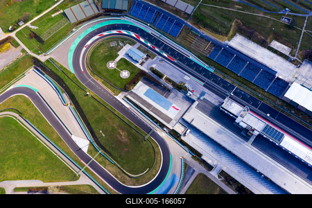 Europe Hungary Mogyorod Hungaroring. Official Forma 1 race track-stock-foto
