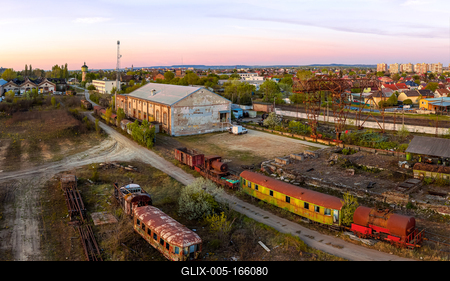 Europe hungary Budapest. Old train cemetery and museum.-stock-foto