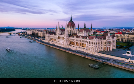 Europe Hungary Budapest Hungarian parliament building-stock-foto