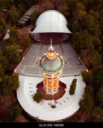 Hungary Budapest. Margaret island open-air stage-stock-foto