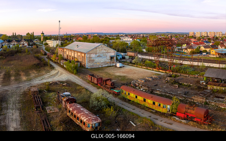 Europe hungary Budapest. Old train cemetery and museum.-stock-foto