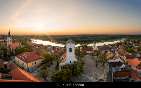 St. John the Baptist Parish Church in Szentendre.-stock-foto