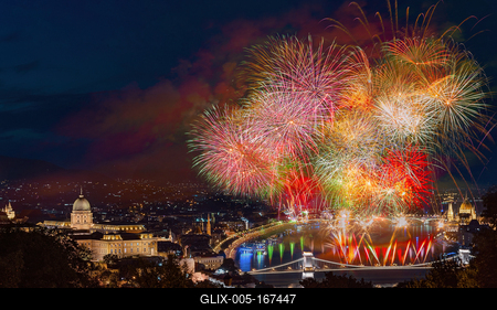 St Sephen memorial day in Budapest Hungary-stock-foto