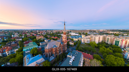 The Parish of the Queen of the Rosary on Thököly Road-stock-foto