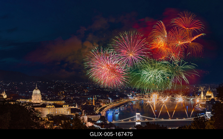 St Sephen memorial day in Budapest Hungary-stock-foto
