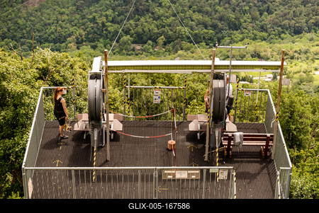 Zemplen Kalandpark in Tokaj aera next to Satoraljaujhely-stock-foto