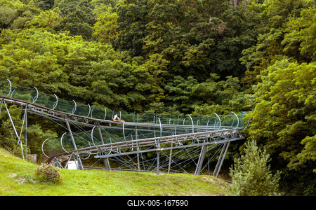 Zemplen Kalandpark in Tokaj aera next to Satoraljaujhely-stock-foto