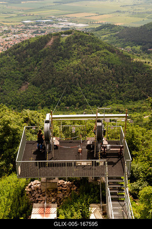 Zemplen Kalandpark in Tokaj aera next to Satoraljaujhely-stock-foto
