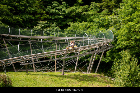 Zemplen Kalandpark in Tokaj aera next to Satoraljaujhely-stock-foto