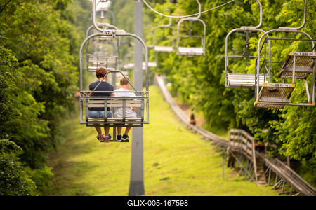 Zemplen Kalandpark in Tokaj aera next to Satoraljaujhely-stock-foto