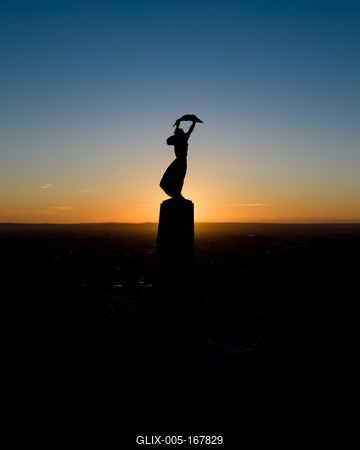Europe Hungary Budapest Citadella.-stock-foto