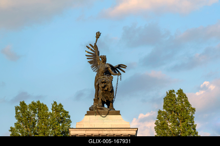 Cementery in Fiumei road-stock-foto