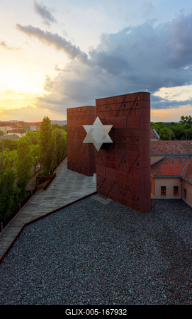Holocaust memorial center in Budapest Hungary-stock-foto