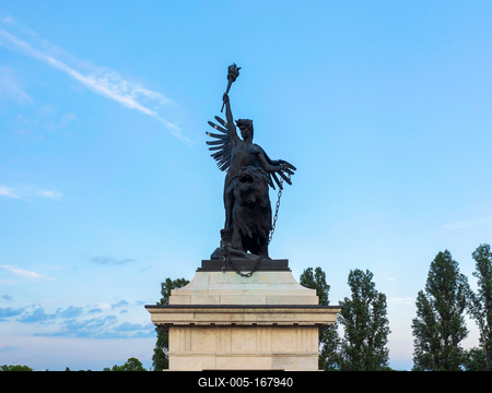 Cementery in Fiumei road-stock-foto