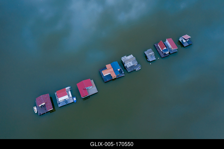 Lake Bokod next to Oroszlany city in Hungary-stock-foto