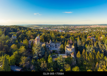 Tarodi castle in Sopron Hungary-stock-foto